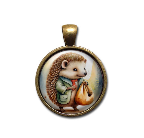 Sweet Hedgehog with Sack