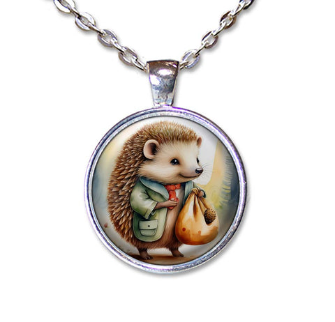 Sweet Hedgehog with Sack