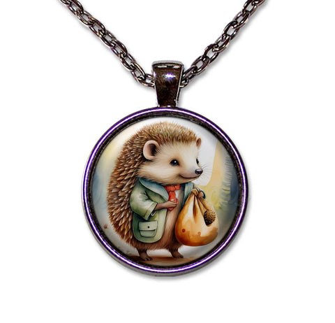 Sweet Hedgehog with Sack