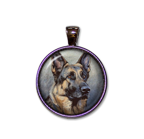 Stoic German Shepherd