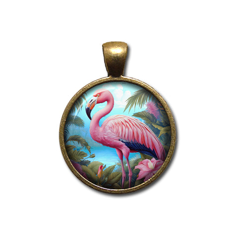 Tropical Pink Flamingo