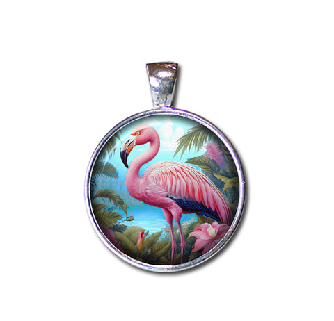 Tropical Pink Flamingo