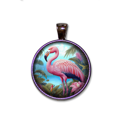 Tropical Pink Flamingo