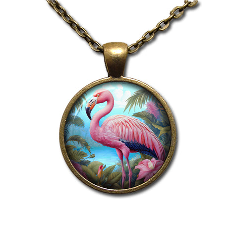 Tropical Pink Flamingo