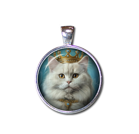 Persian Cat with Crown