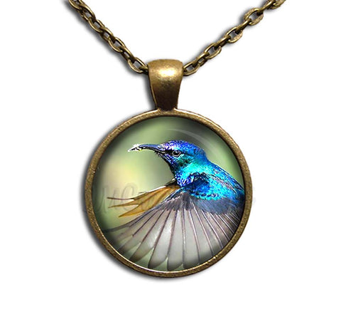 A Flying Hummingbird