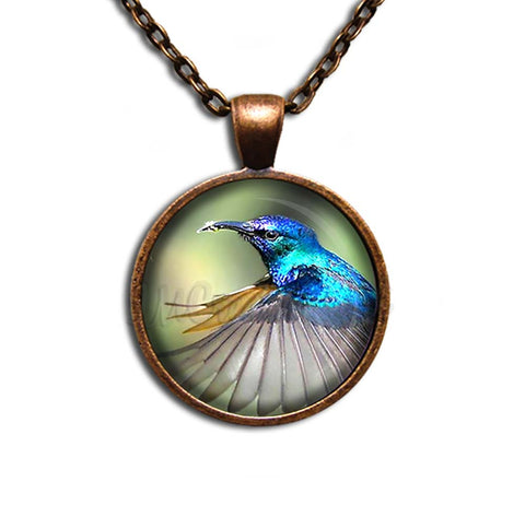 A Flying Hummingbird