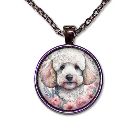 Poodle Dog Shabby Chic
