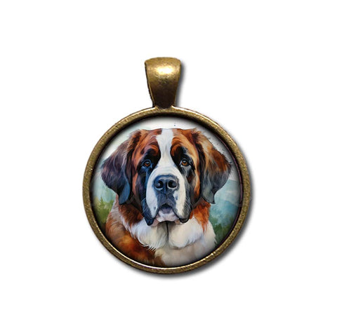 Friendly Saint Bernard