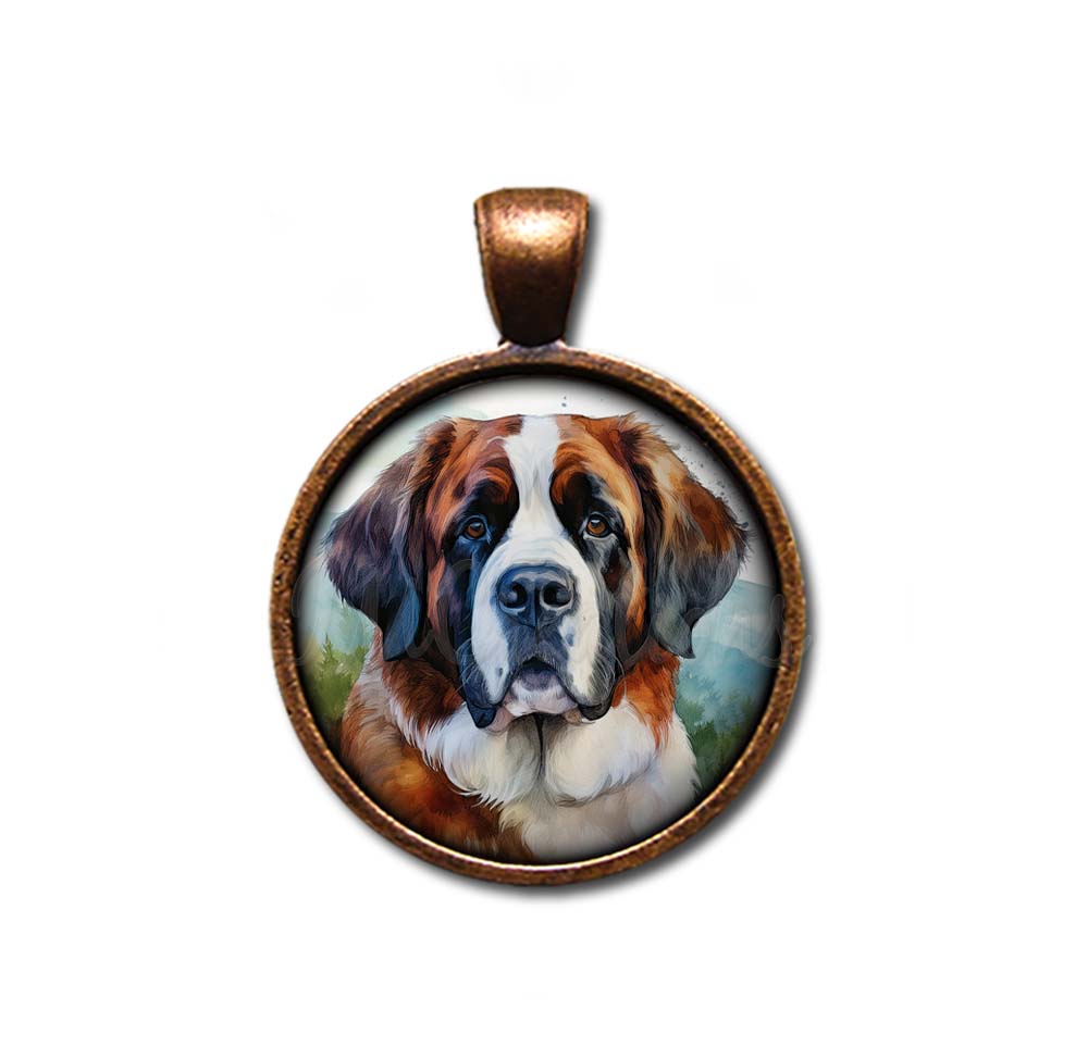 Friendly Saint Bernard