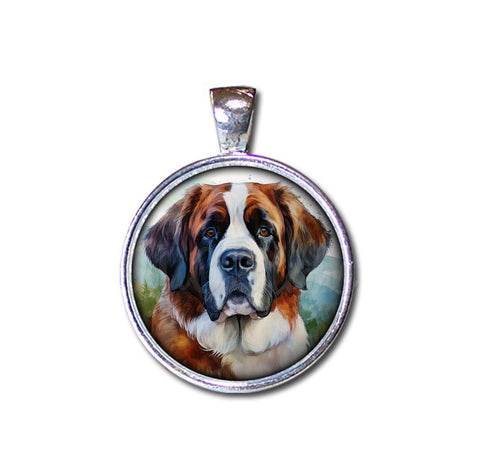 Friendly Saint Bernard
