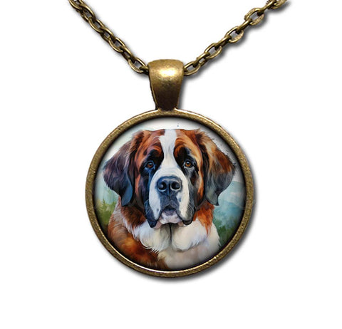 Friendly Saint Bernard