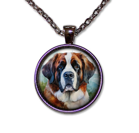 Friendly Saint Bernard