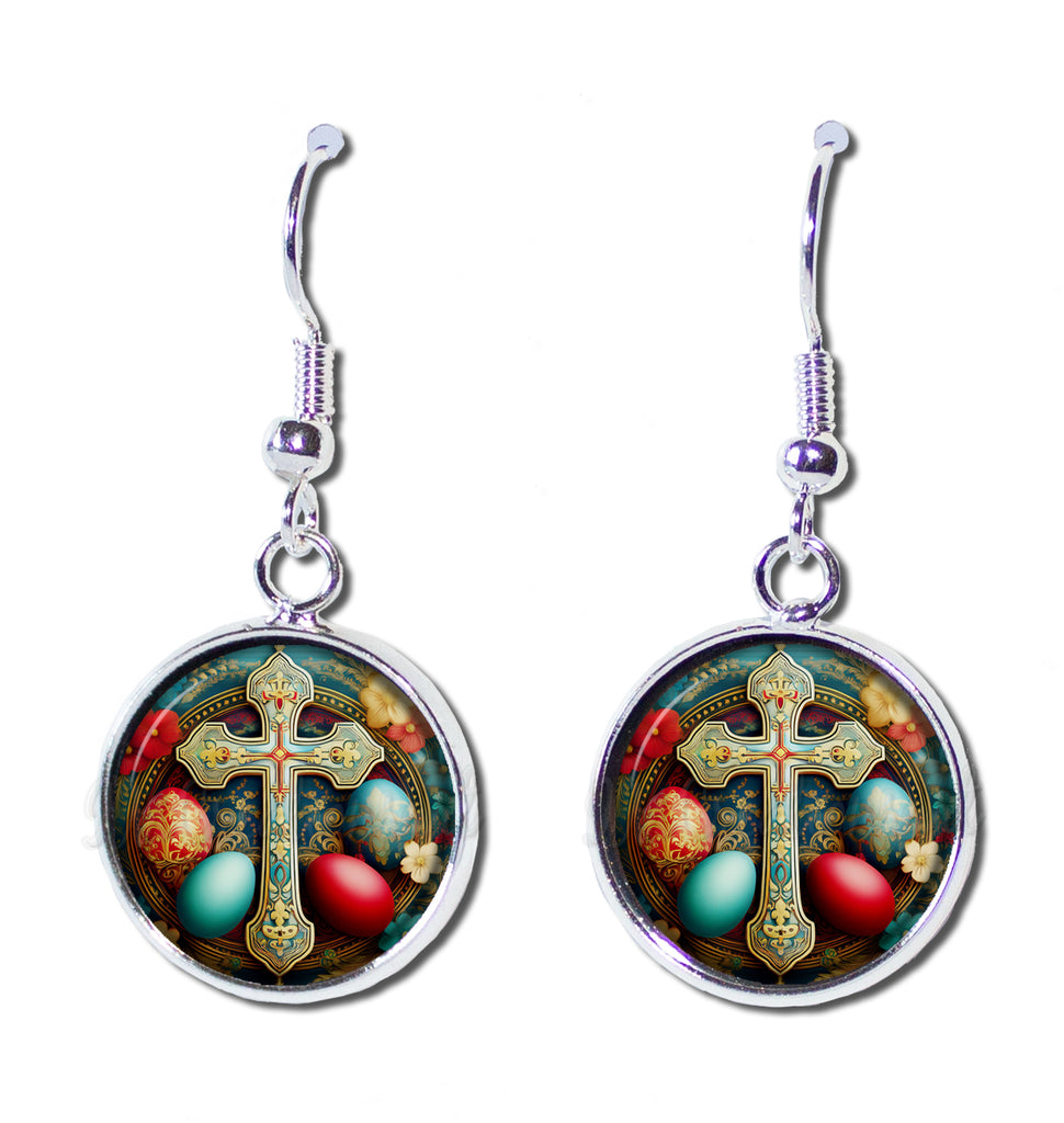 Orthodox Easter Cross and Egg