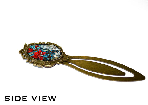 Faux Stained Glass Poinsettia Pattern