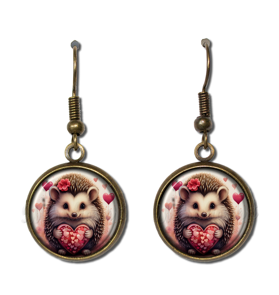 Adorable Valentine's Day Hedgehog