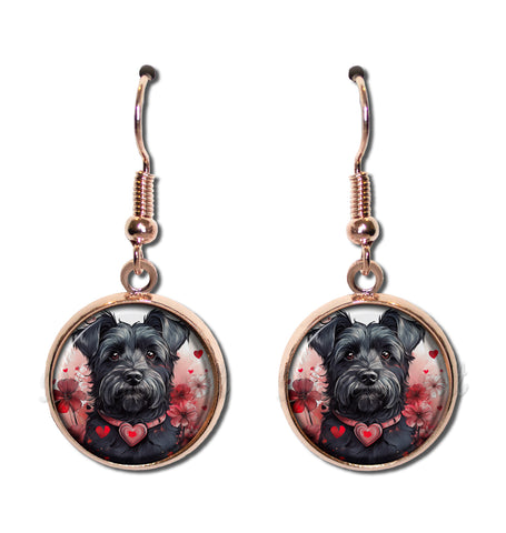 Valentine's Black Scottish Terrier