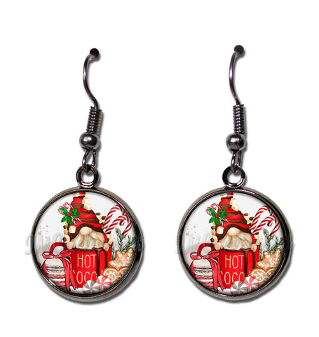 Holiday Gnome inside Cocoa Cup