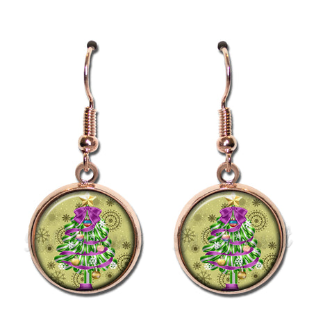 Green Purple Christmas Tree