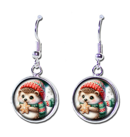 Holiday Hedgehog with Cookie