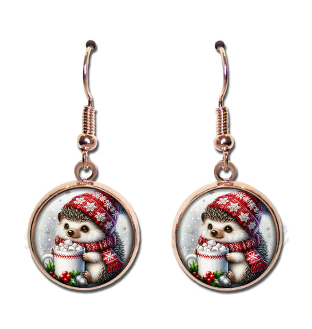 Holiday Hedgehog with Cocoa Marshmallow