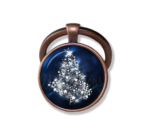 Christmas Tree Deep Blue