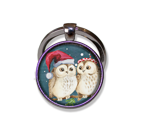 Couple of Santa Owls