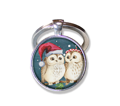 Couple of Santa Owls