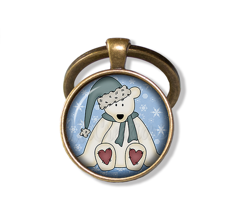 Adorable Whimsy Polar Bear