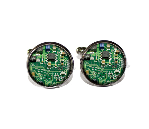 Green Circuit Board Geekwear