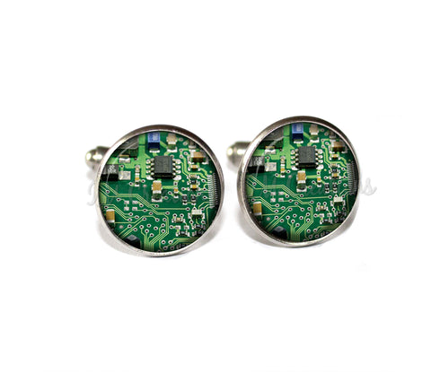 Green Circuit Board Geekwear