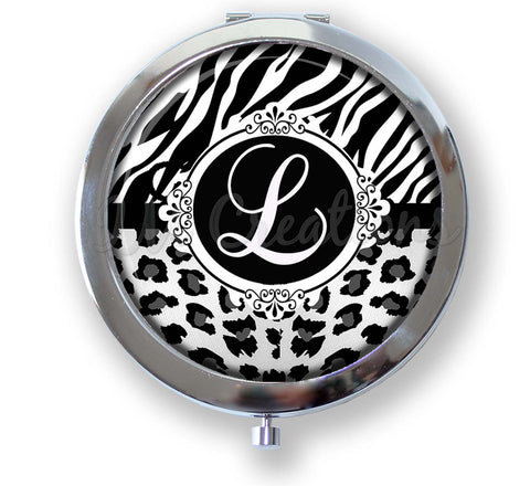 Personalized Initial Animal Print