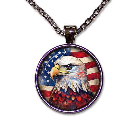 Patriotic Bald Eagle USA