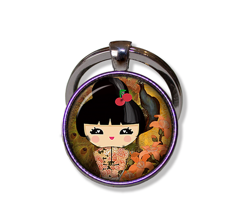 Kokeshi Doll in Autumn