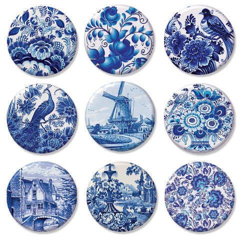 Delft Designs Set of 9