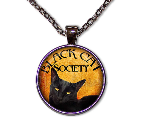 Halloween Black Cat Society