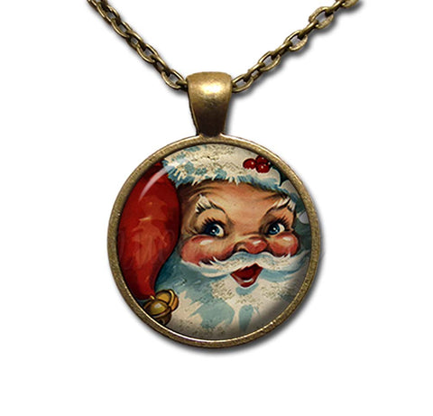 Vintage Christmas Jingle Santa