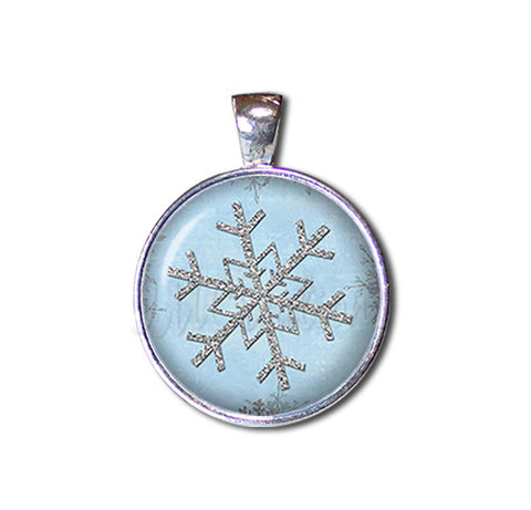 Winter Blue Snowflake