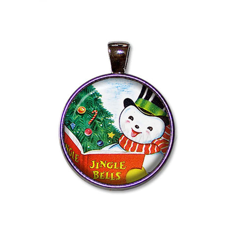 Vintage Jingle Bell Snowman