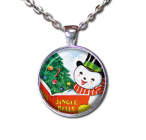 Vintage Jingle Bell Snowman