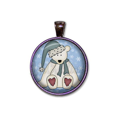 Adorable Whimsy Polar Bear