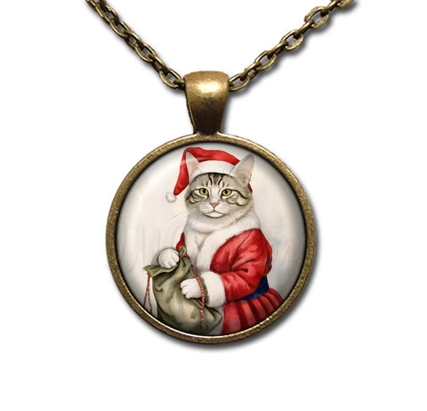 Santa Christmas Cat