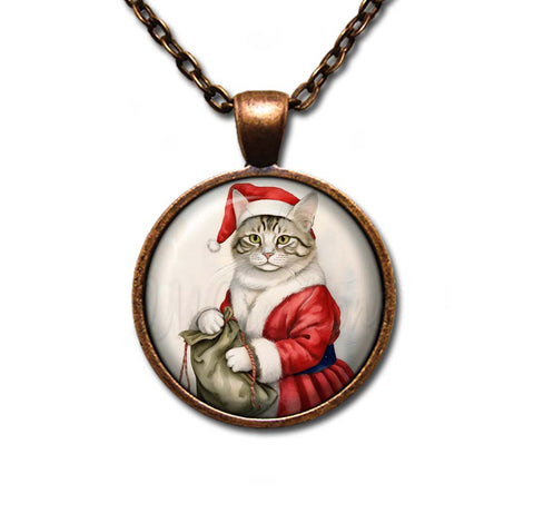 Santa Christmas Cat