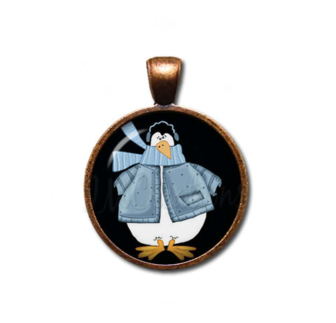 Holiday Penguin Blue Coat