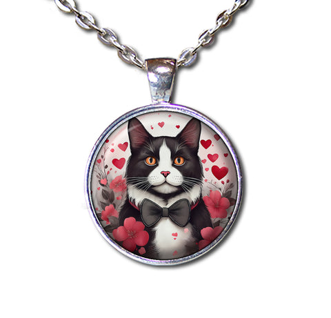 Cute Bowtie Tuxedo Cat