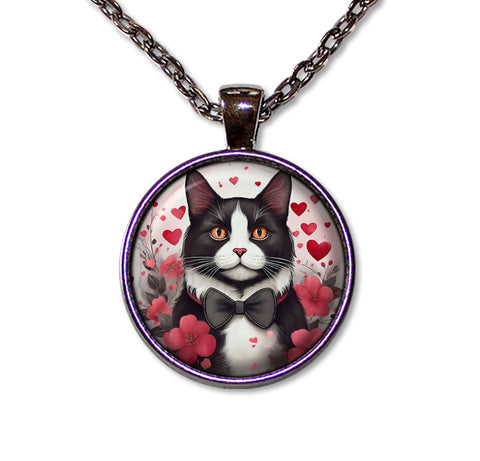 Cute Bowtie Tuxedo Cat