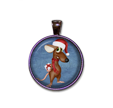 Whimsical Christmas Critter Rat