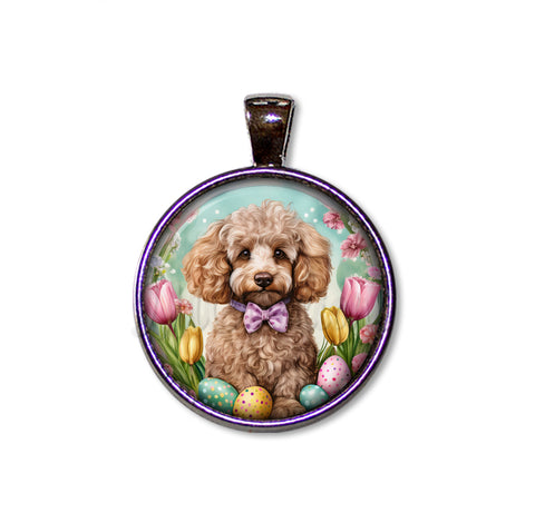Easter Cute Poodle Doggie