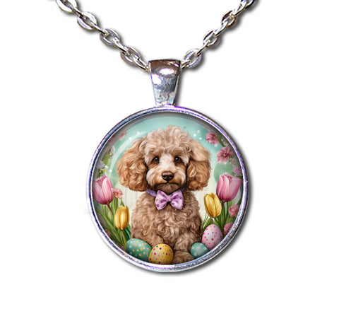 Easter Cute Poodle Doggie