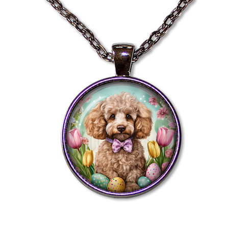 Easter Cute Poodle Doggie